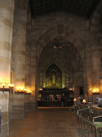 Die alte Bibliothek von Yale